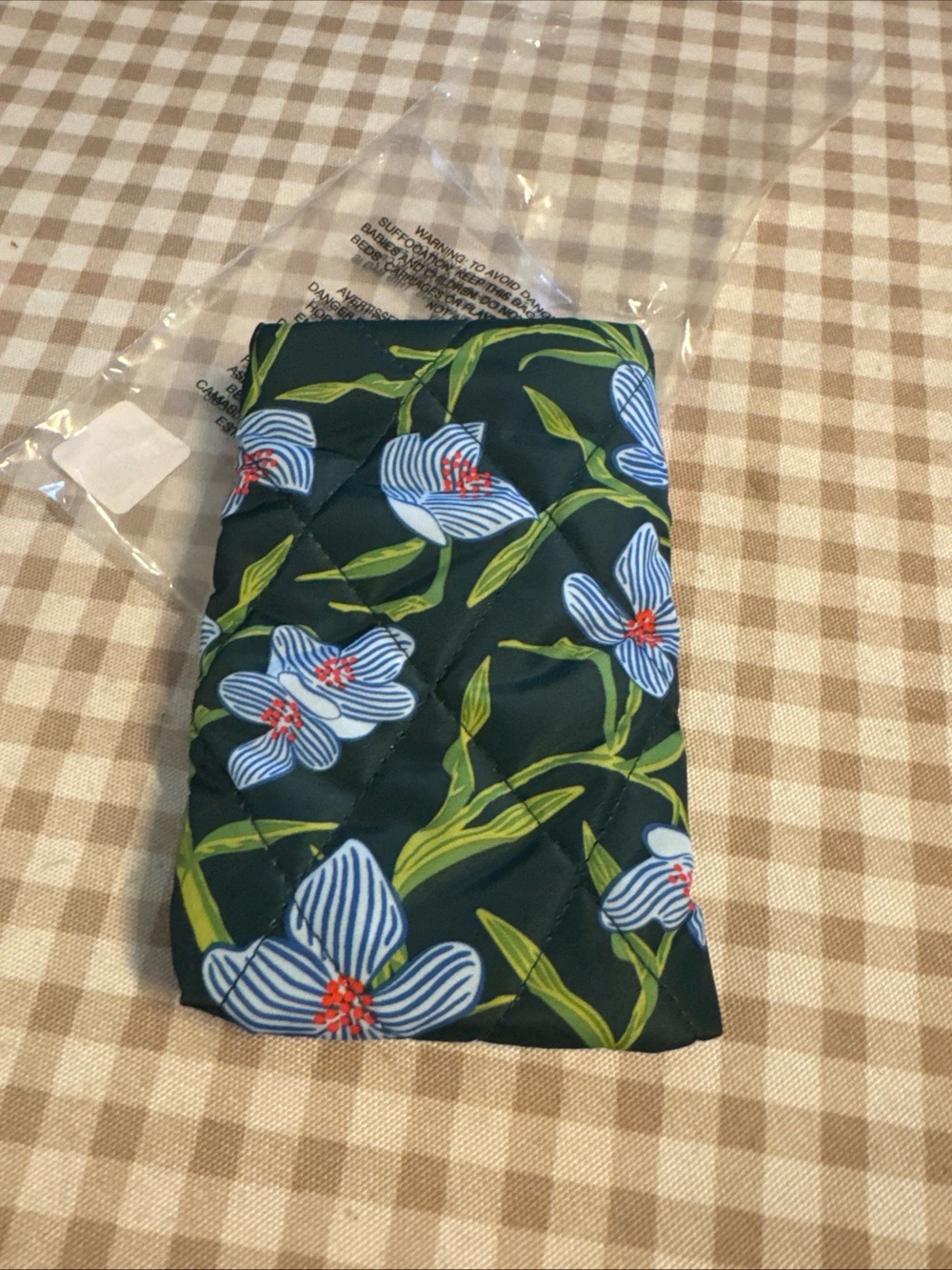 Floral Quilted eyeglass double case